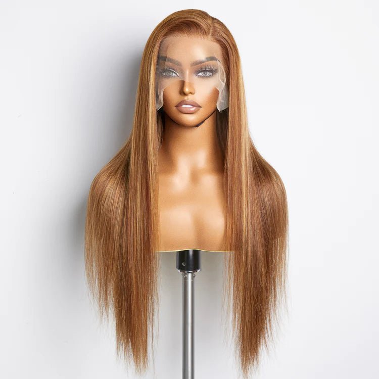Lace Front Straight Wig #4/27
