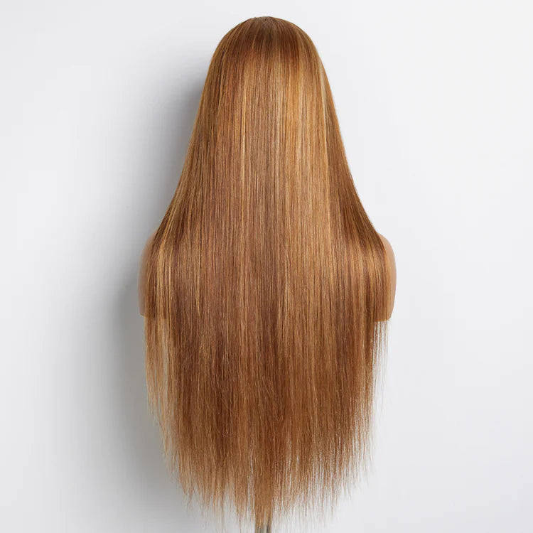 Lace Front Straight Wig #4/27