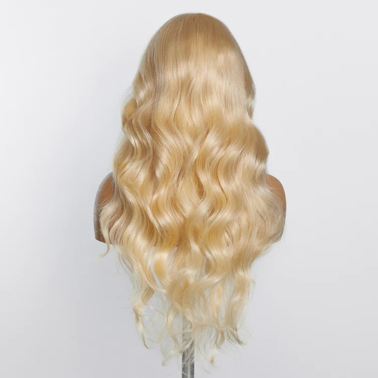 16-30 Inch Pre-Plucked 13"x4" Lace Front #613 Body Wavy Wig 150% Density