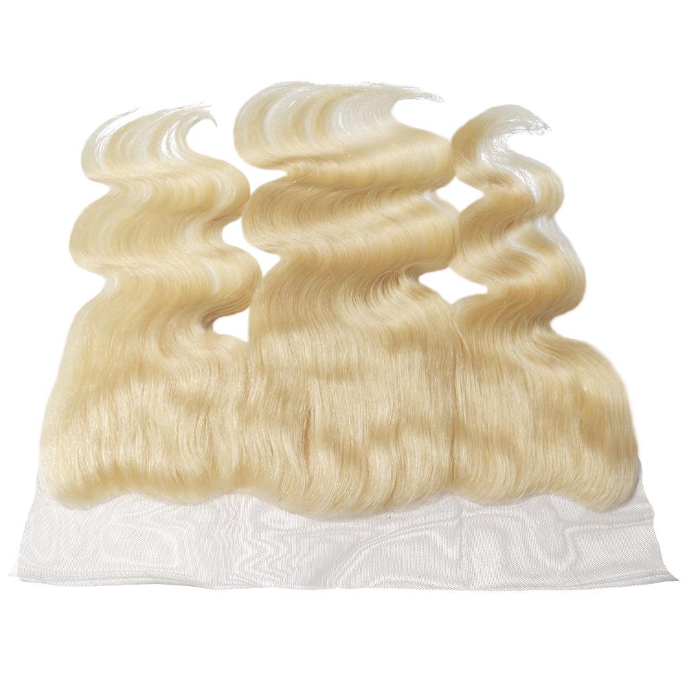 #613 Blonde Body Wave 13*4 Free Part Frontal