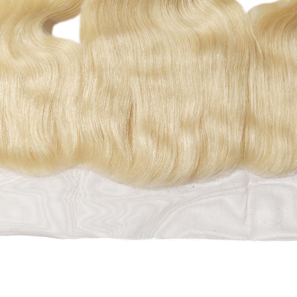 #613 Blonde Body Wave 13*4 Free Part Frontal