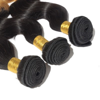 Body Wave Ombre Hair #1B/27
