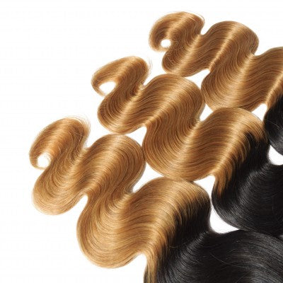Body Wave Ombre Hair #1B/27