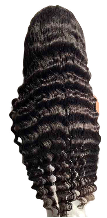 Custom Wig 13”x4” Crimps Deluxe Unit Wig 200% Density