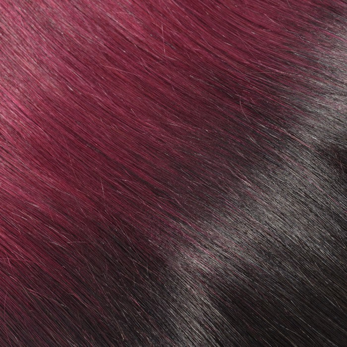 Straight Ombre Remy Hair #1B/99J