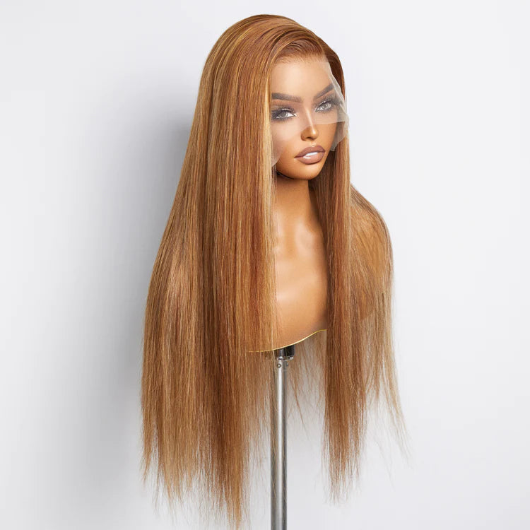 Lace Front Straight Wig #4/27