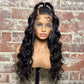22 Inches 13x6 Body Wave with Up-do Lace Frontal Wigs 200% Density-100% Human Hair