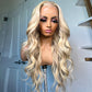 16-30 Inch Pre-Plucked 13"x4" Lace Front #613 Body Wavy Wig 150% Density