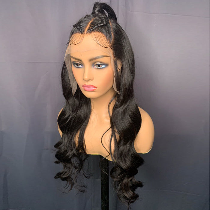13x6 3D Front Lace Wig 26inch Up-do Style Body Wave 180% Density