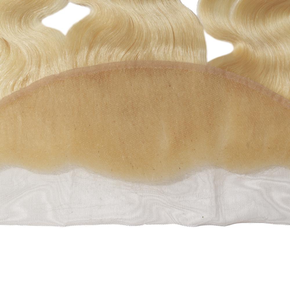 #613 Blonde Body Wave 13*4 Free Part Frontal