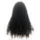 26 inch Stunning Goddess Locs with Curls 4x4 Braided Lace Closure Wigs 100% Hand-Braided