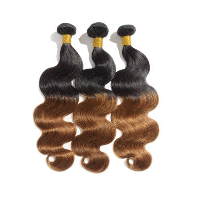 Body Wave Ombre Remy Hair #1B/30