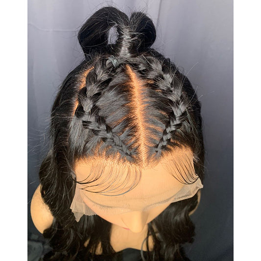 13x6 3D Front Lace Wig 26inch Up-do Style Body Wave 180% Density