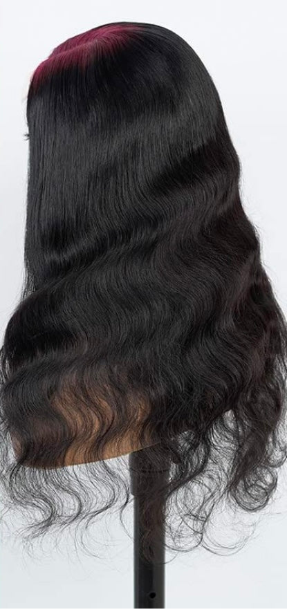 Ombre Body Wave 13x4 HD Lace Front Human Hair Wig
